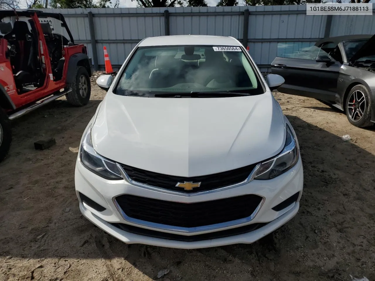 2018 Chevrolet Cruze Lt VIN: 1G1BE5SM6J7188113 Lot: 73650564