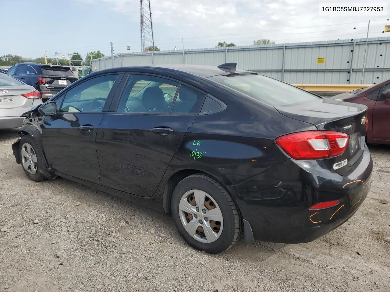 1G1BC5SM8J7227953 2018 Chevrolet Cruze Ls