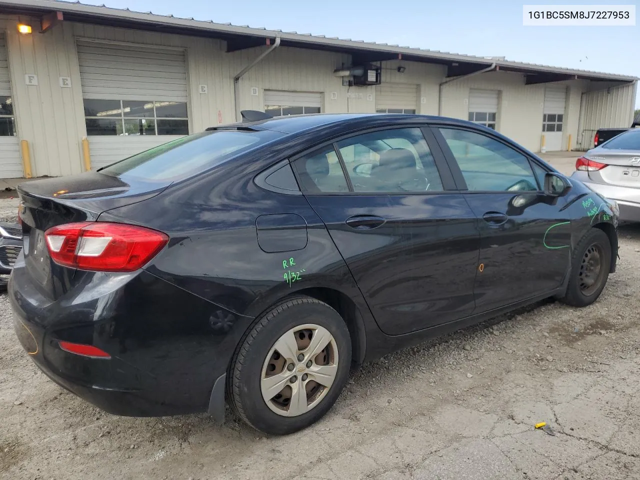 2018 Chevrolet Cruze Ls VIN: 1G1BC5SM8J7227953 Lot: 73670034