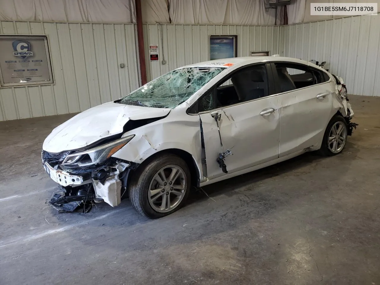 1G1BE5SM6J7118708 2018 Chevrolet Cruze Lt