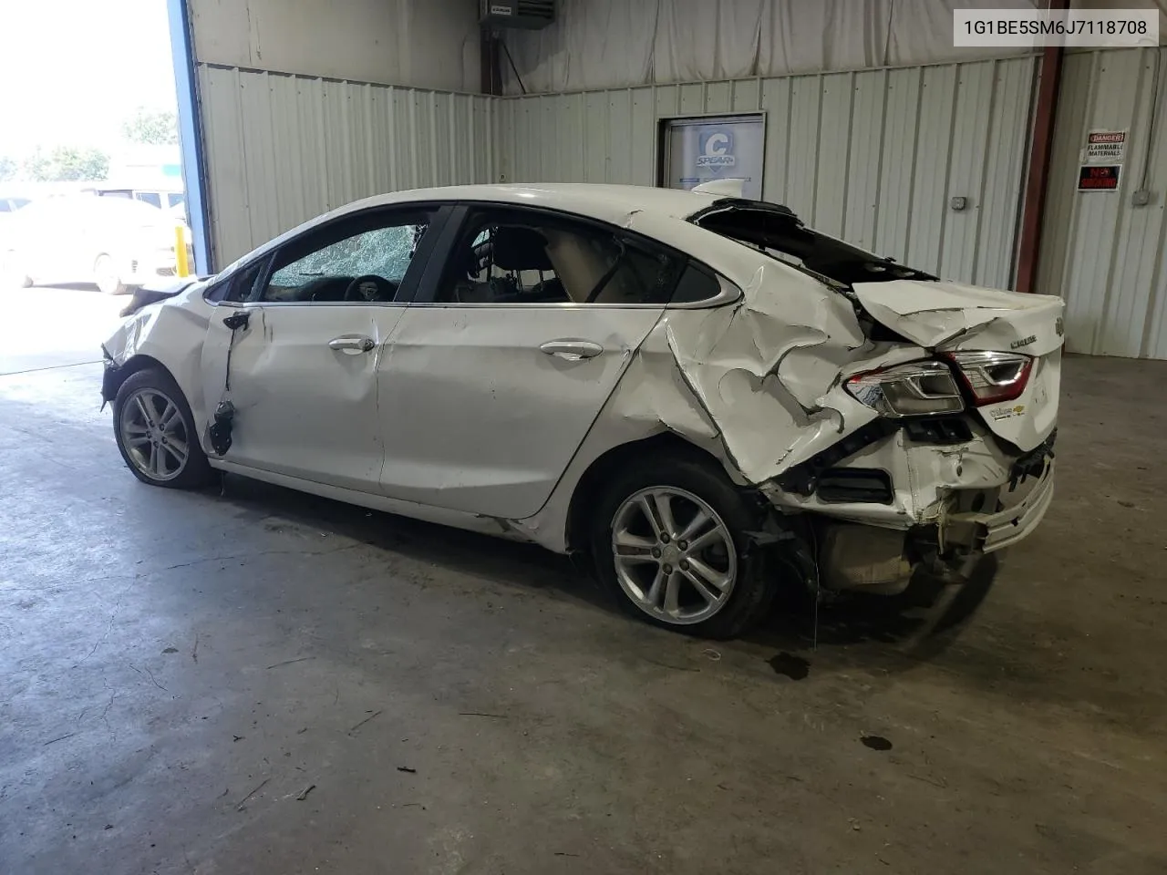 2018 Chevrolet Cruze Lt VIN: 1G1BE5SM6J7118708 Lot: 73681074