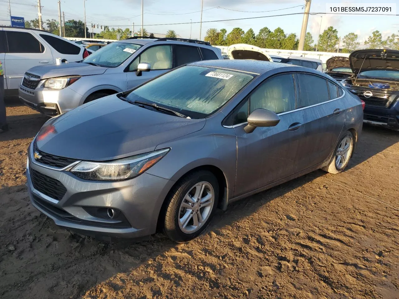 2018 Chevrolet Cruze Lt VIN: 1G1BE5SM5J7237091 Lot: 73681124