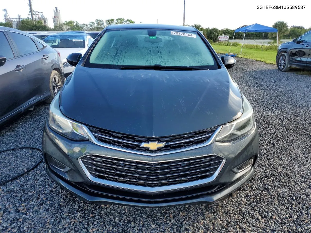 2018 Chevrolet Cruze Premier VIN: 3G1BF6SM1JS589587 Lot: 73778454