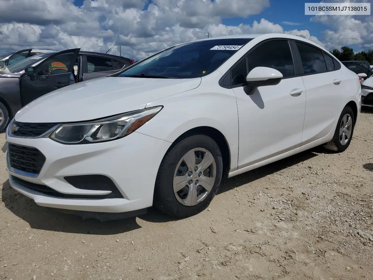 1G1BC5SM1J7138015 2018 Chevrolet Cruze Ls