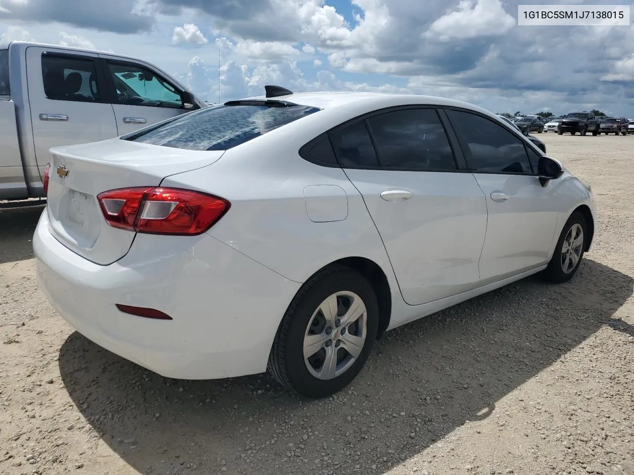 2018 Chevrolet Cruze Ls VIN: 1G1BC5SM1J7138015 Lot: 73798484