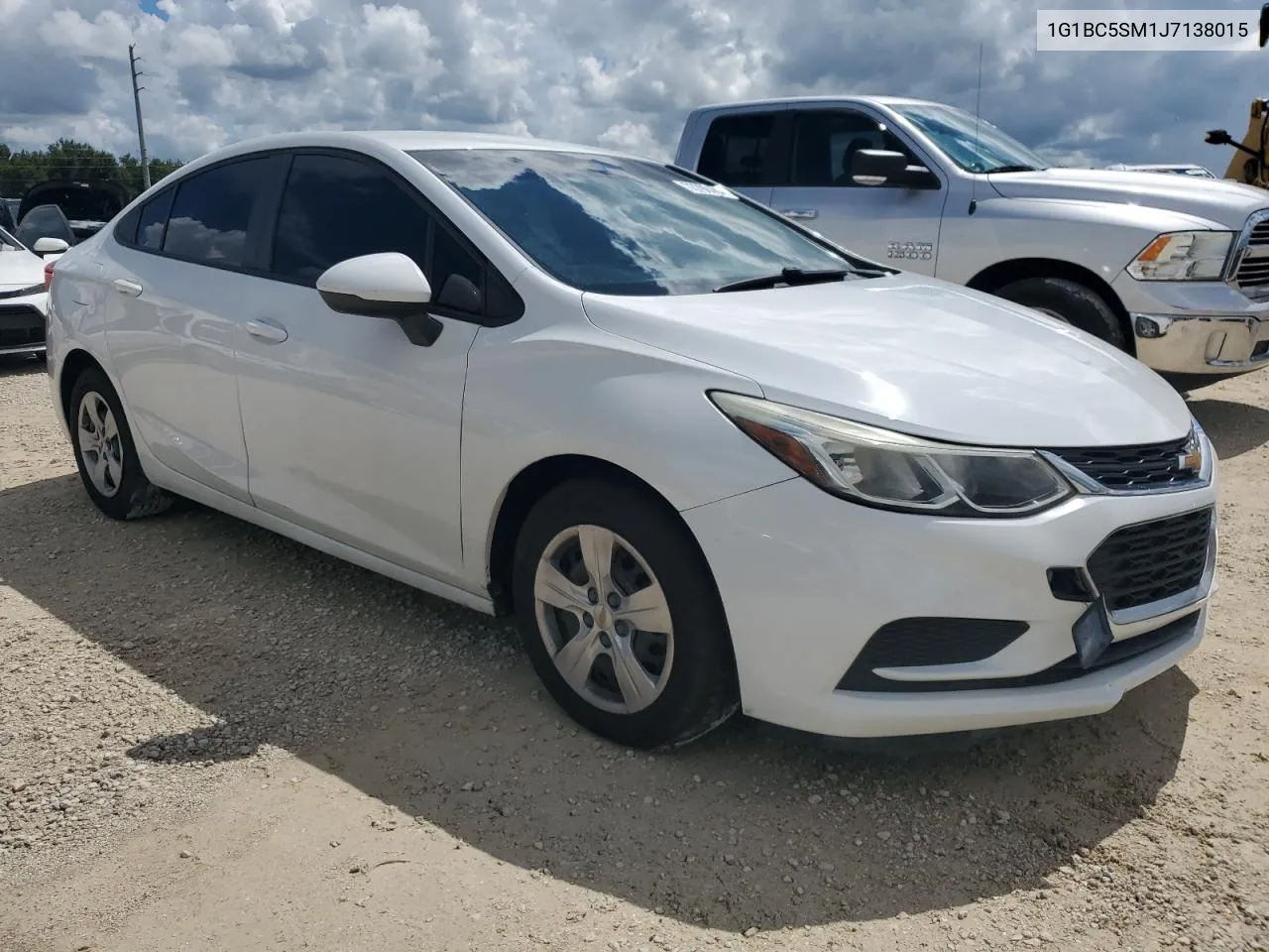 2018 Chevrolet Cruze Ls VIN: 1G1BC5SM1J7138015 Lot: 73798484