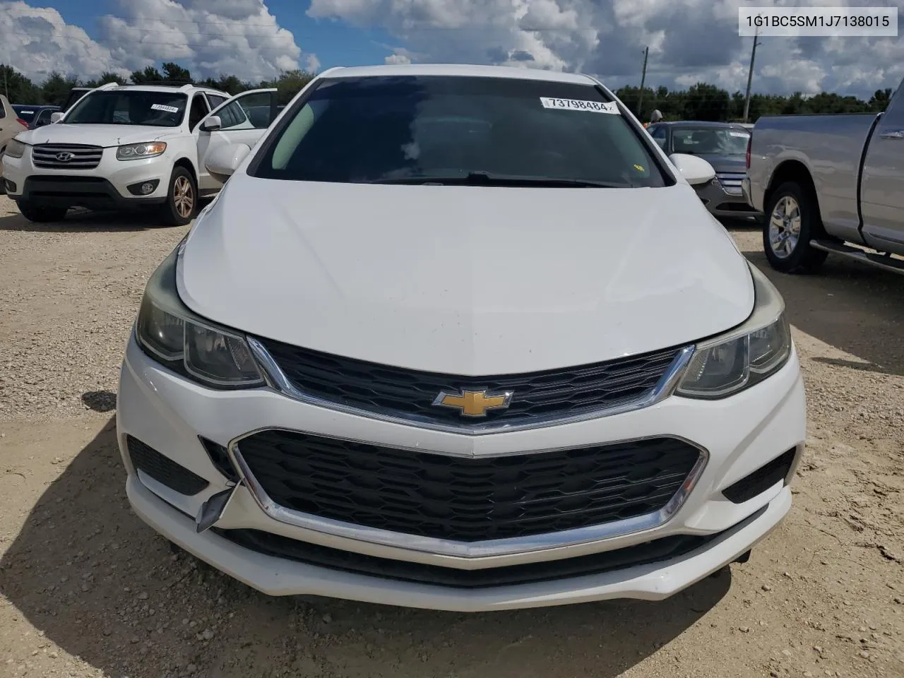 1G1BC5SM1J7138015 2018 Chevrolet Cruze Ls