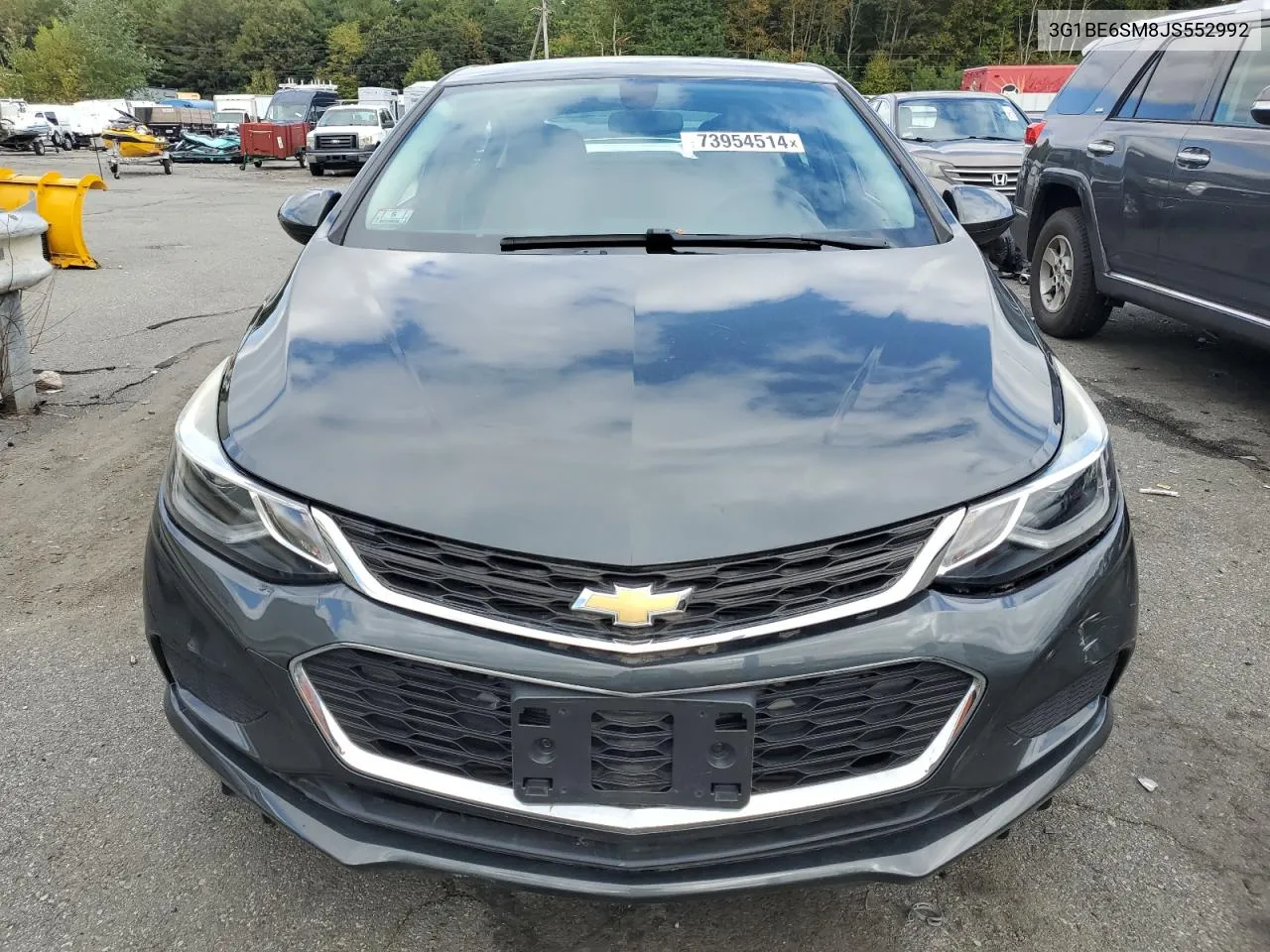 2018 Chevrolet Cruze Lt VIN: 3G1BE6SM8JS552992 Lot: 73954514