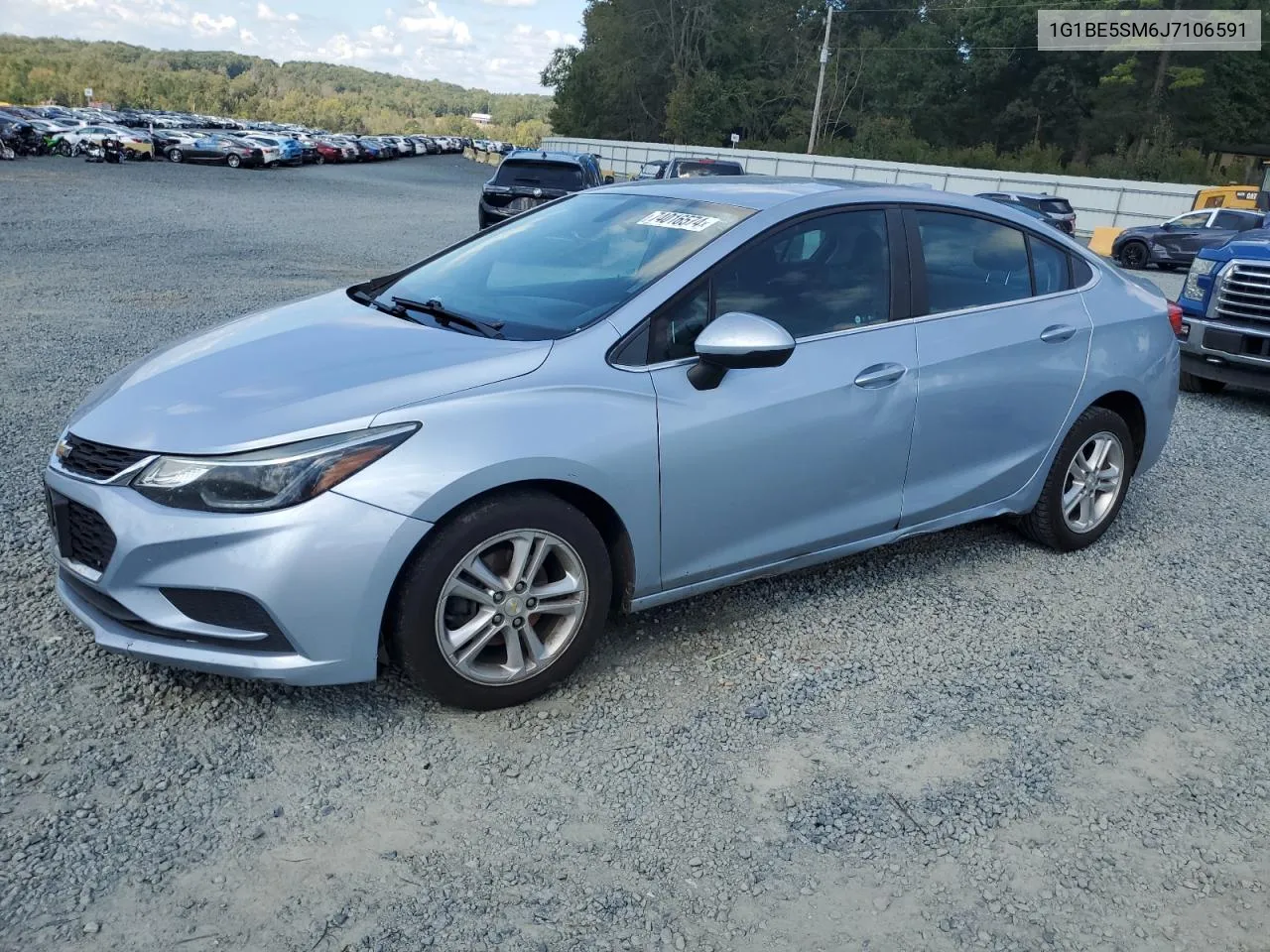 2018 Chevrolet Cruze Lt VIN: 1G1BE5SM6J7106591 Lot: 74016574