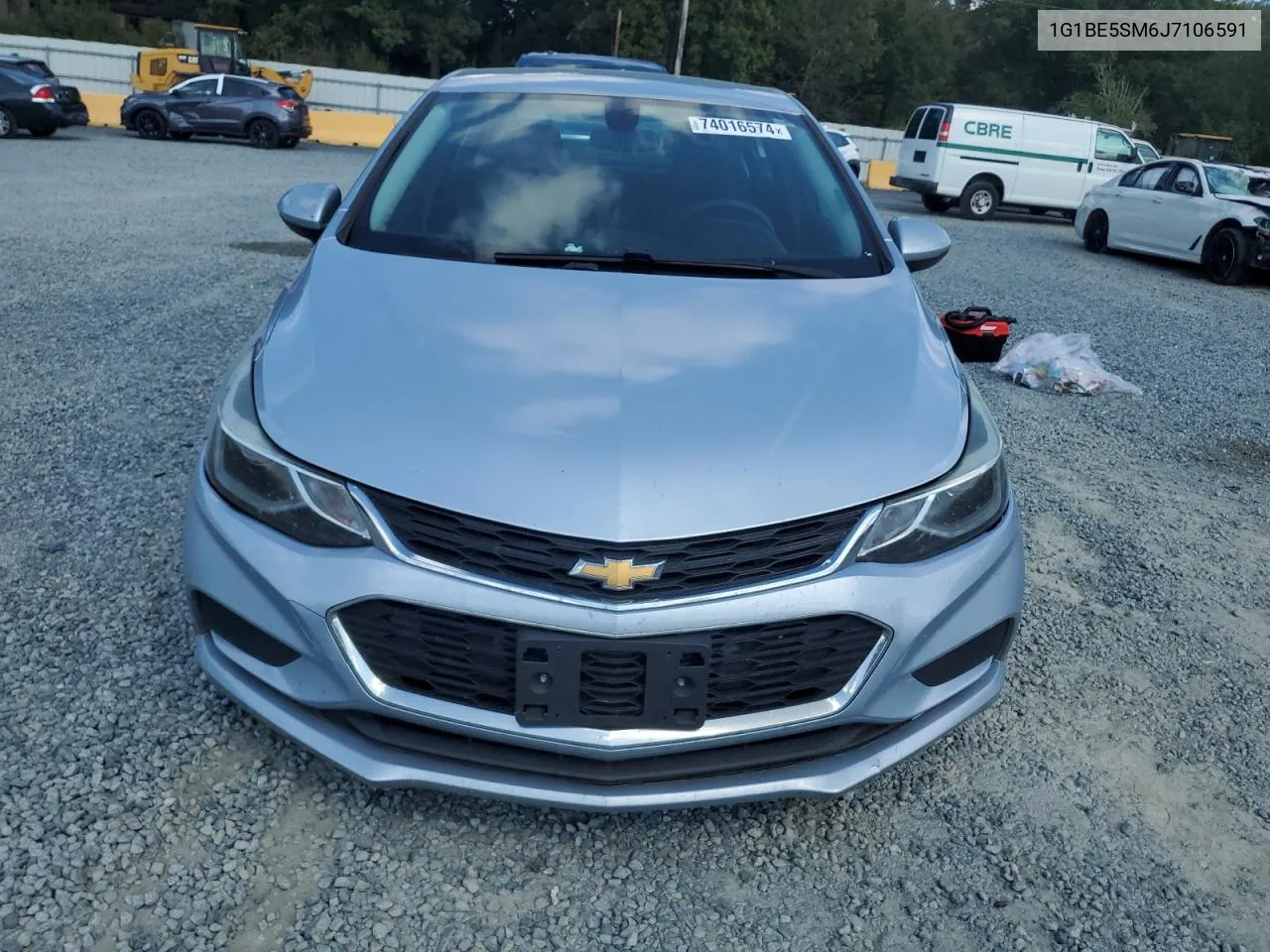 2018 Chevrolet Cruze Lt VIN: 1G1BE5SM6J7106591 Lot: 74016574