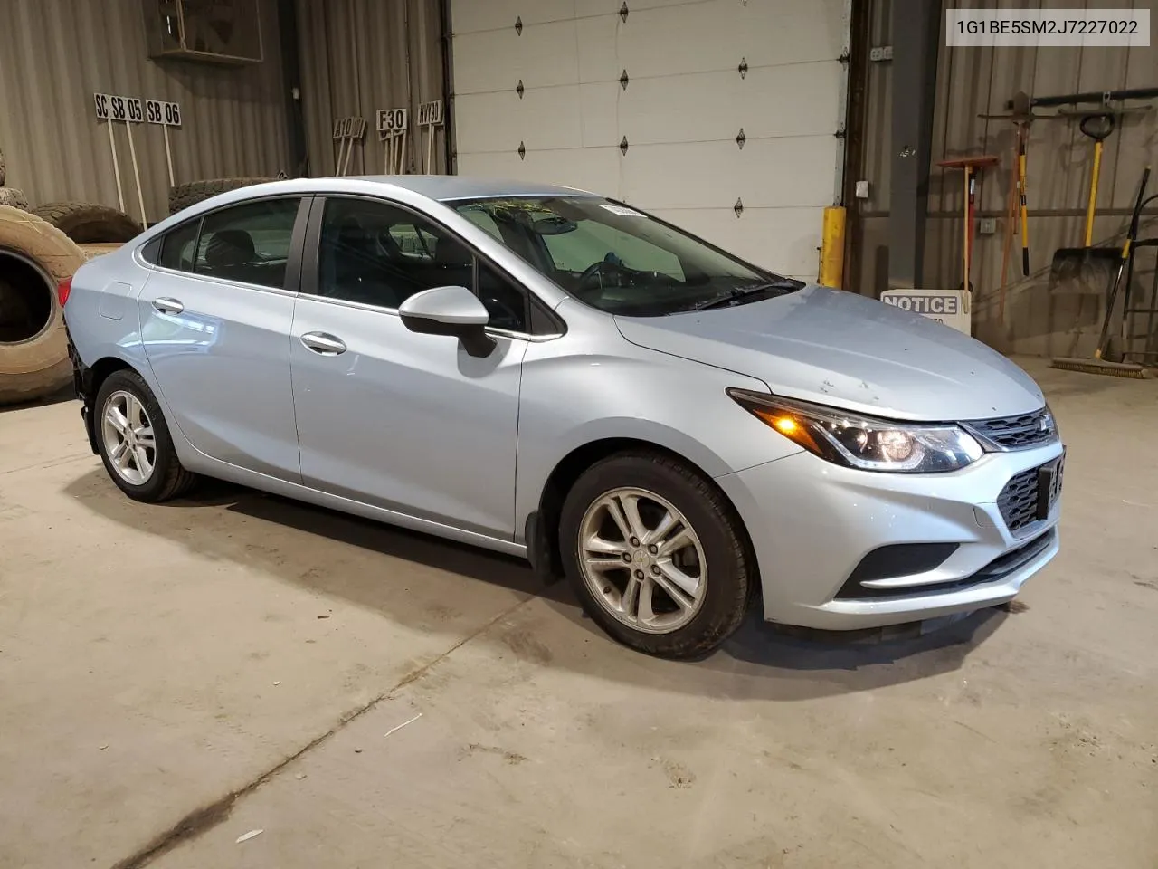 2018 Chevrolet Cruze Lt VIN: 1G1BE5SM2J7227022 Lot: 74036884