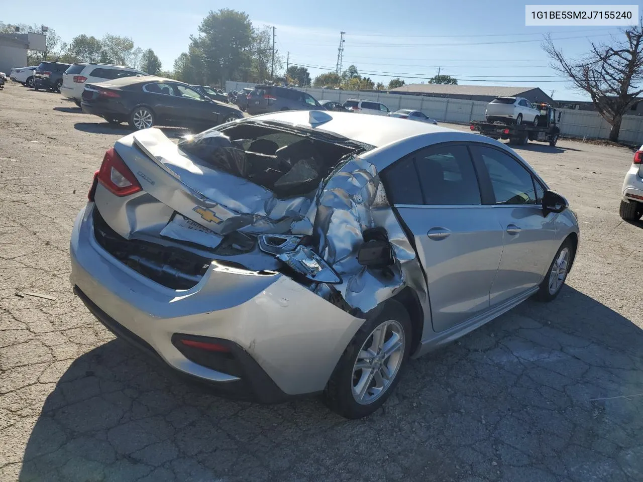 2018 Chevrolet Cruze Lt VIN: 1G1BE5SM2J7155240 Lot: 74196694