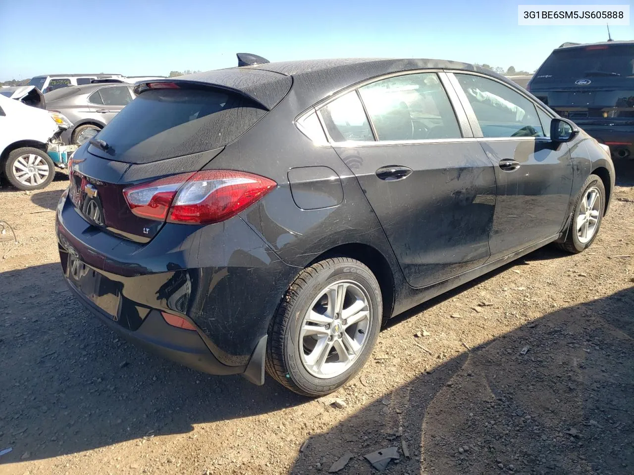 2018 Chevrolet Cruze Lt VIN: 3G1BE6SM5JS605888 Lot: 74216874