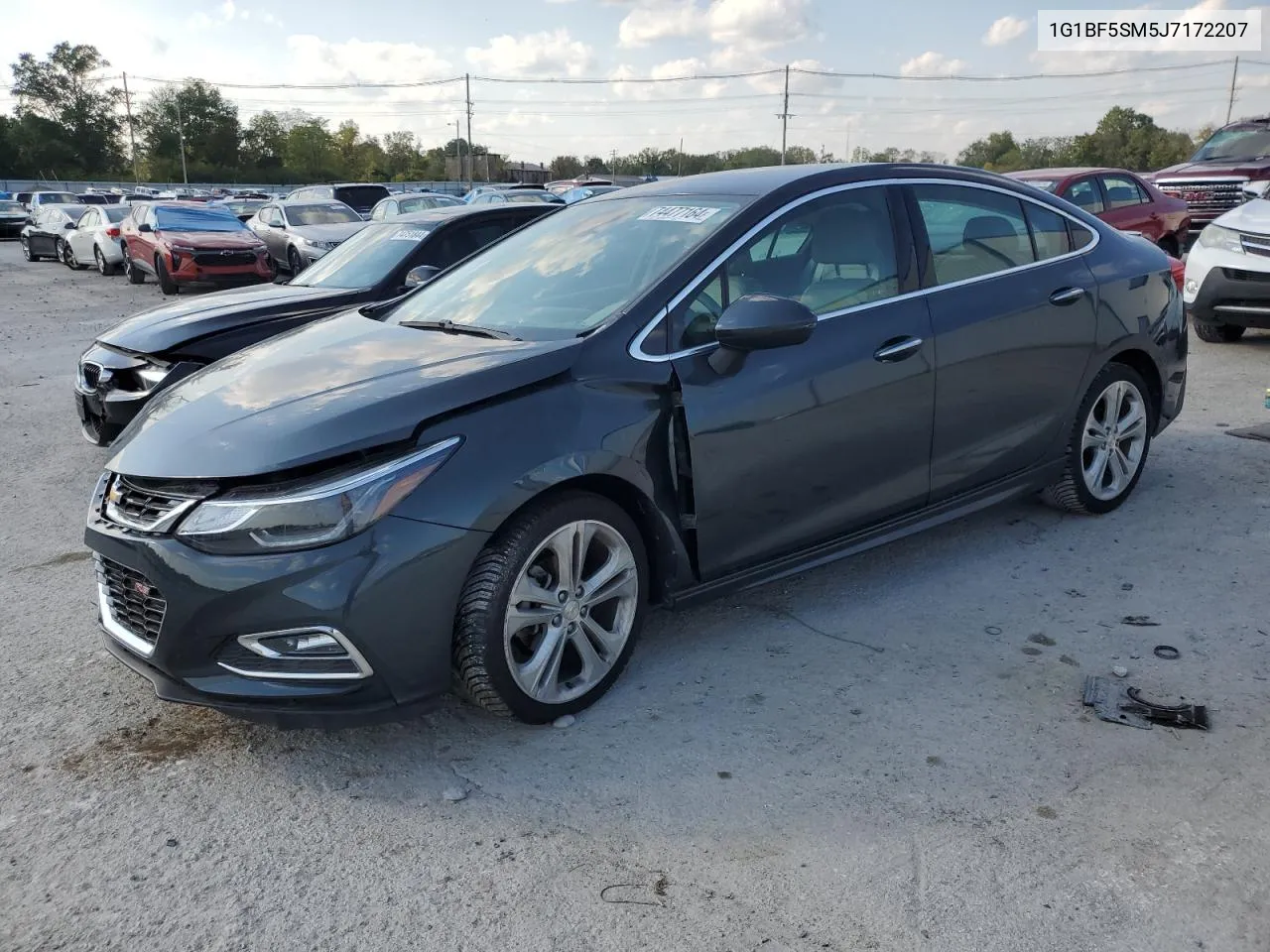 1G1BF5SM5J7172207 2018 Chevrolet Cruze Premier