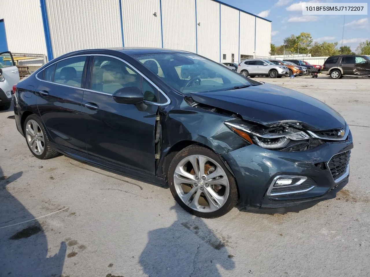 1G1BF5SM5J7172207 2018 Chevrolet Cruze Premier