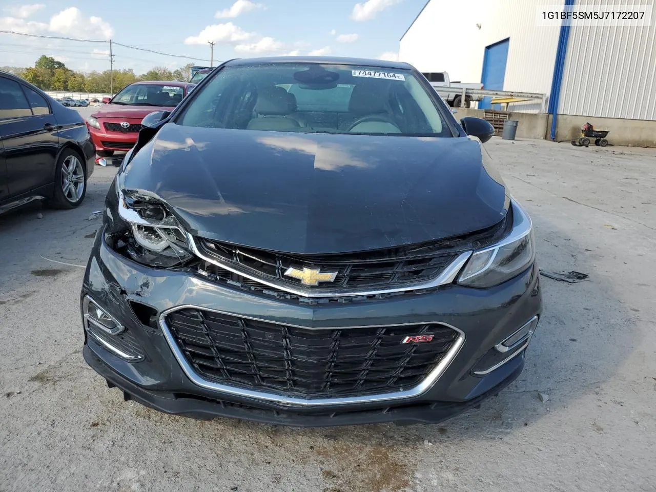 2018 Chevrolet Cruze Premier VIN: 1G1BF5SM5J7172207 Lot: 74477164