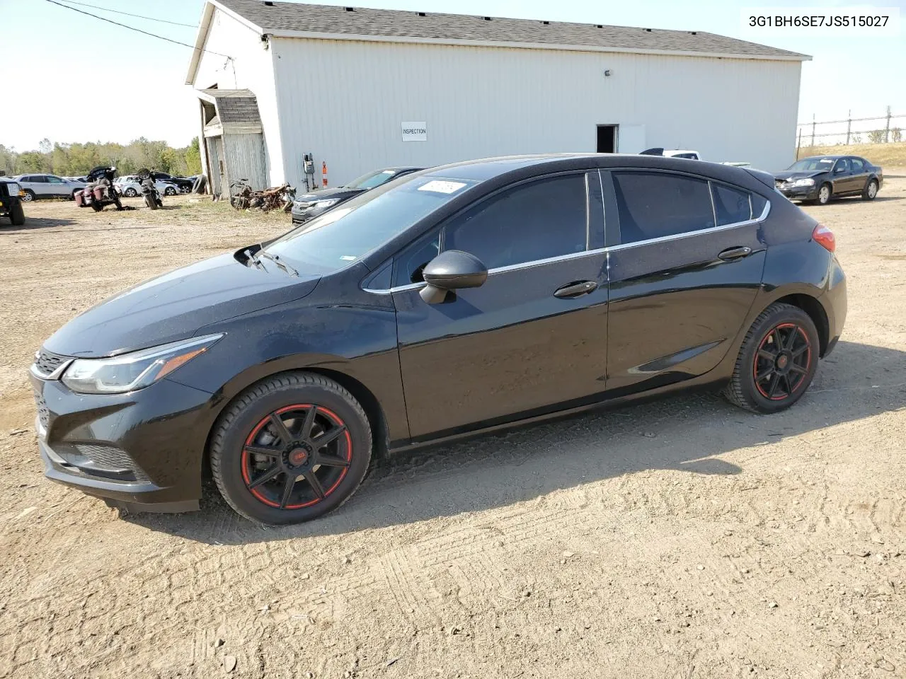 2018 Chevrolet Cruze Lt VIN: 3G1BH6SE7JS515027 Lot: 74570654