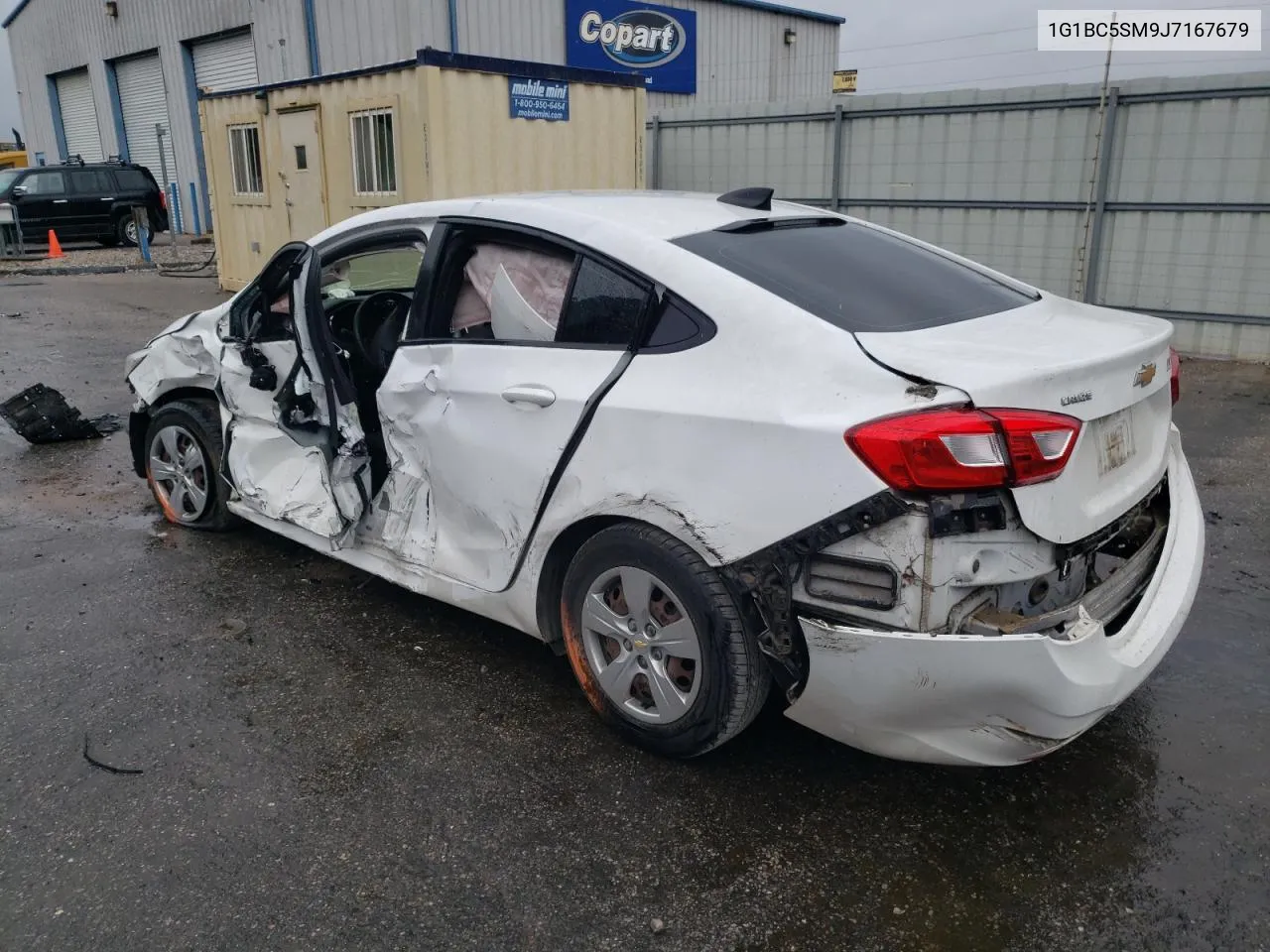 2018 Chevrolet Cruze Ls VIN: 1G1BC5SM9J7167679 Lot: 74574874