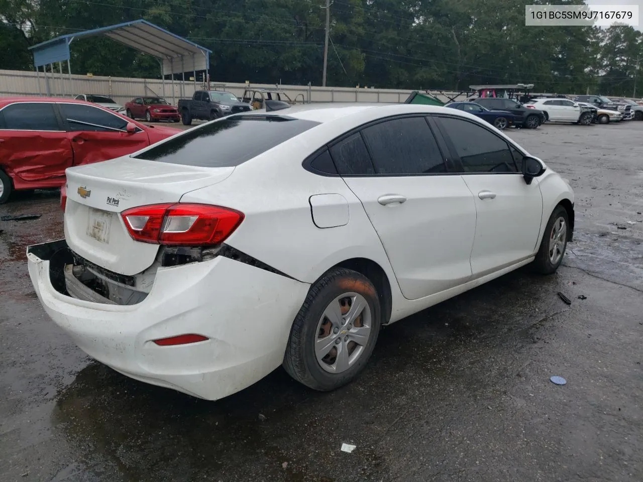 2018 Chevrolet Cruze Ls VIN: 1G1BC5SM9J7167679 Lot: 74574874