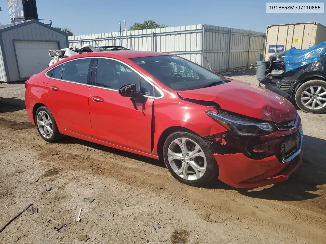 2018 Chevrolet Cruze Premier VIN: 1G1BF5SM7J7110856 Lot: 74605364