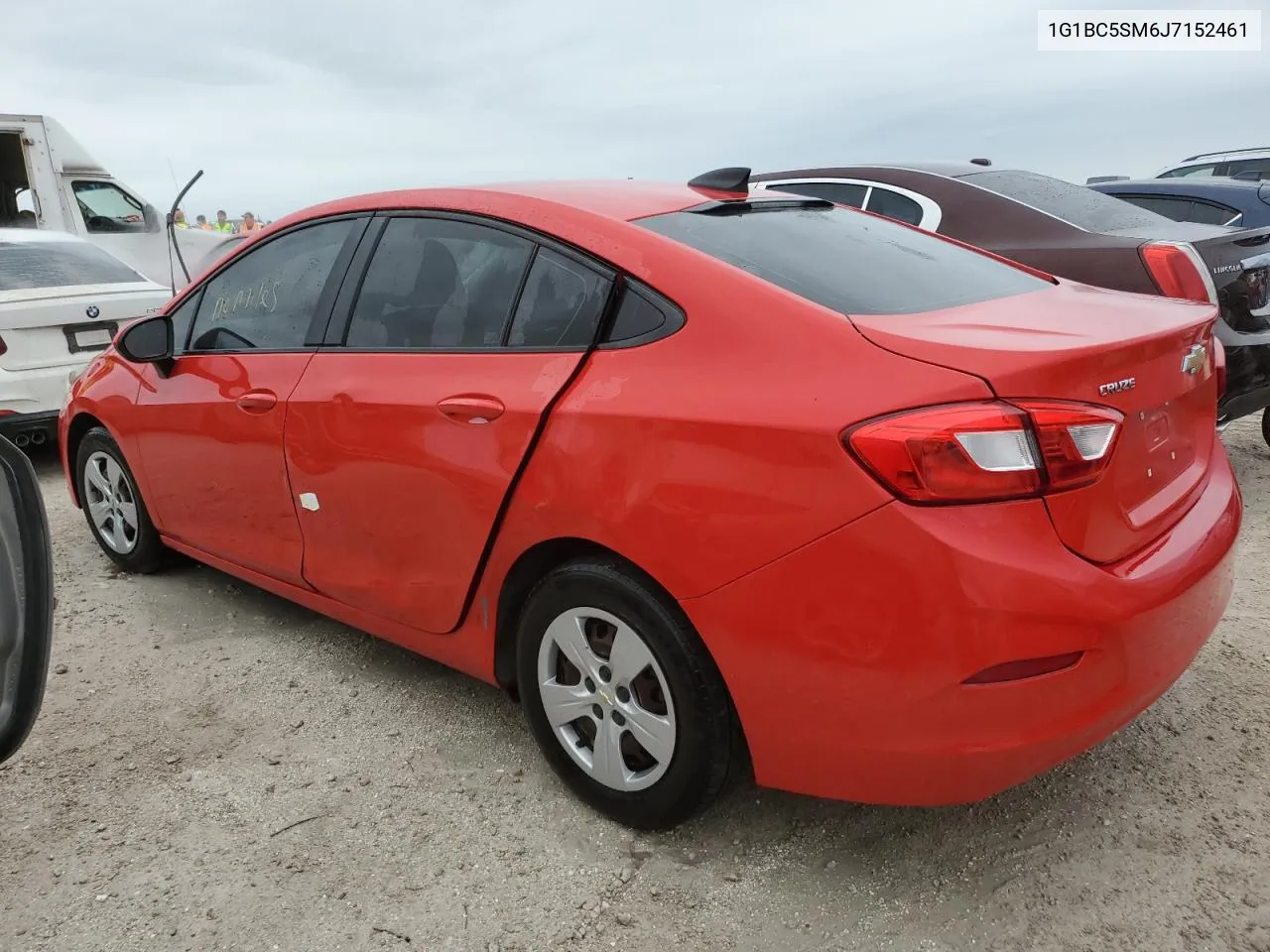 2018 Chevrolet Cruze Ls VIN: 1G1BC5SM6J7152461 Lot: 74619854