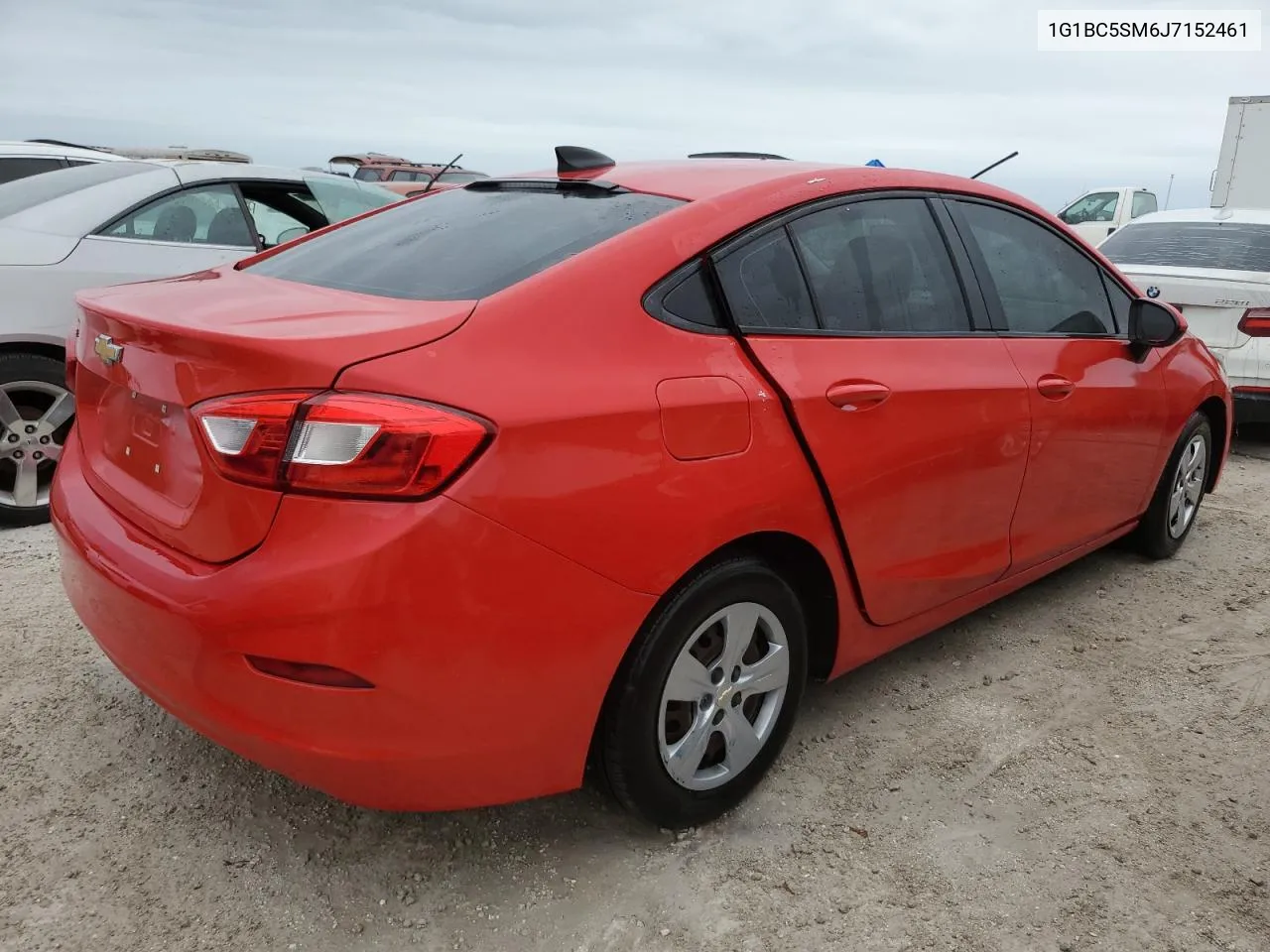 2018 Chevrolet Cruze Ls VIN: 1G1BC5SM6J7152461 Lot: 74619854