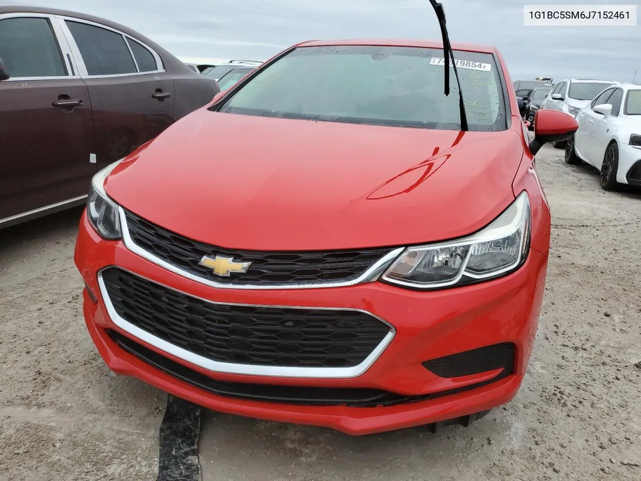 2018 Chevrolet Cruze Ls VIN: 1G1BC5SM6J7152461 Lot: 74619854