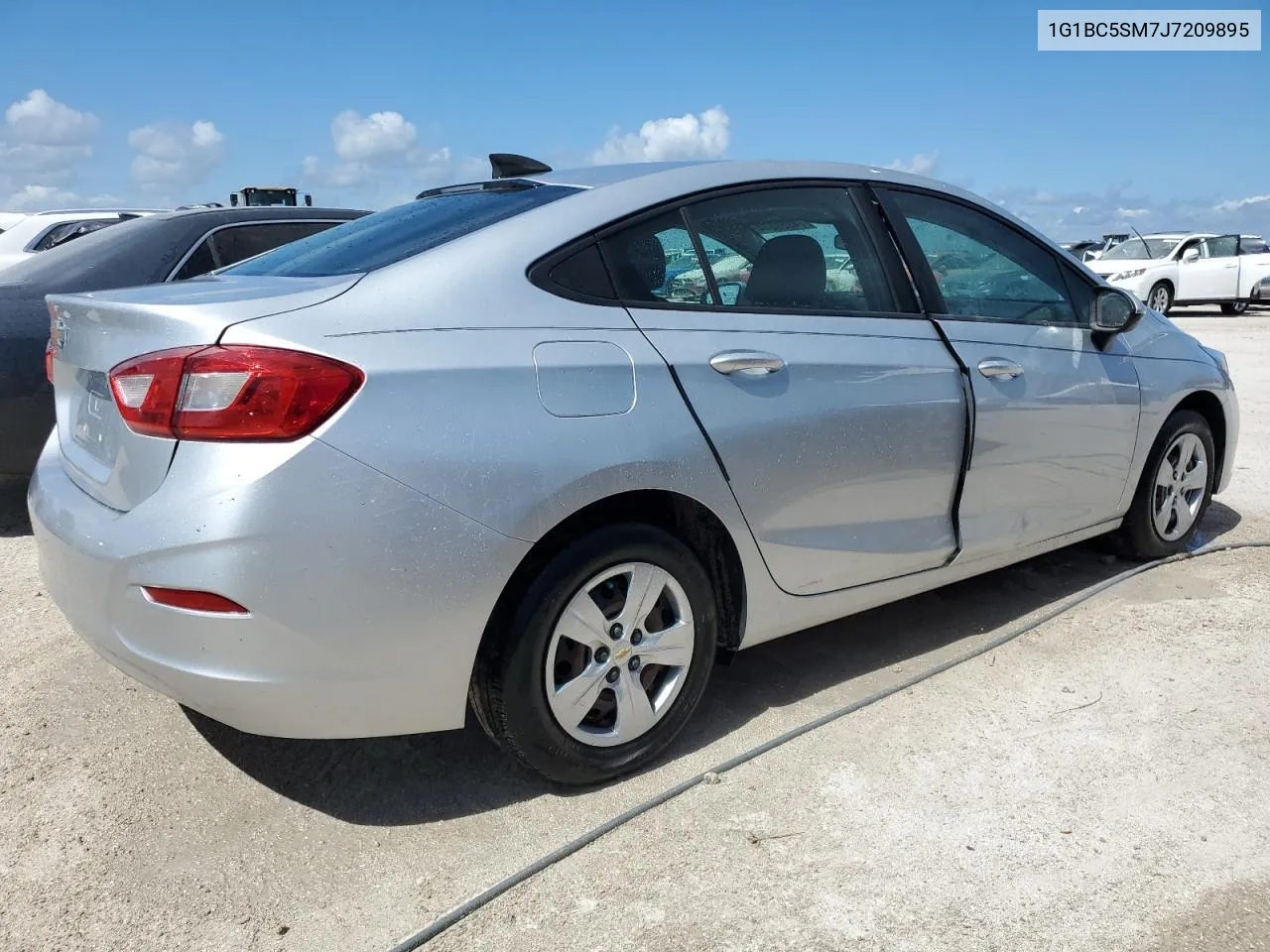 2018 Chevrolet Cruze Ls VIN: 1G1BC5SM7J7209895 Lot: 74959844