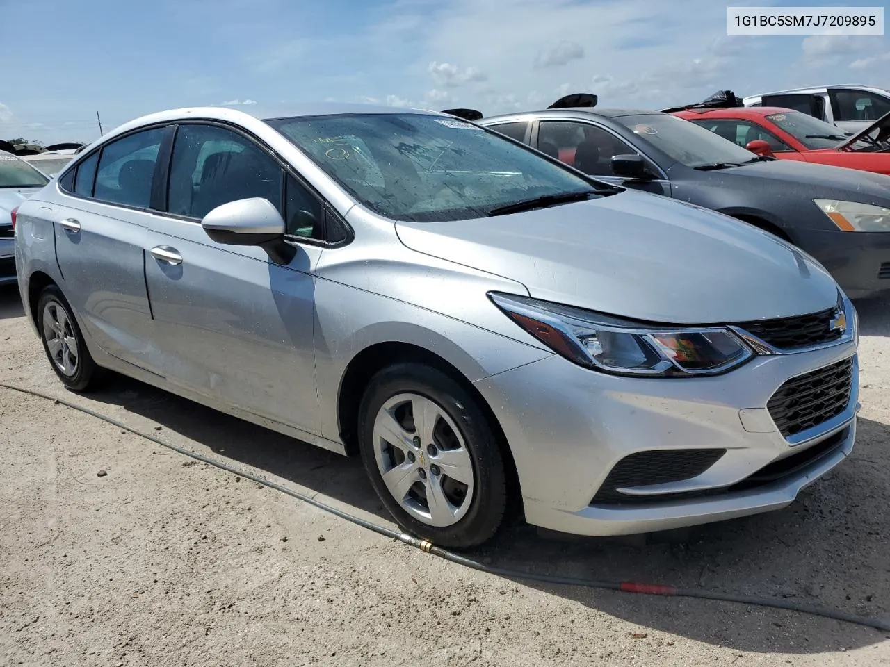 2018 Chevrolet Cruze Ls VIN: 1G1BC5SM7J7209895 Lot: 74959844