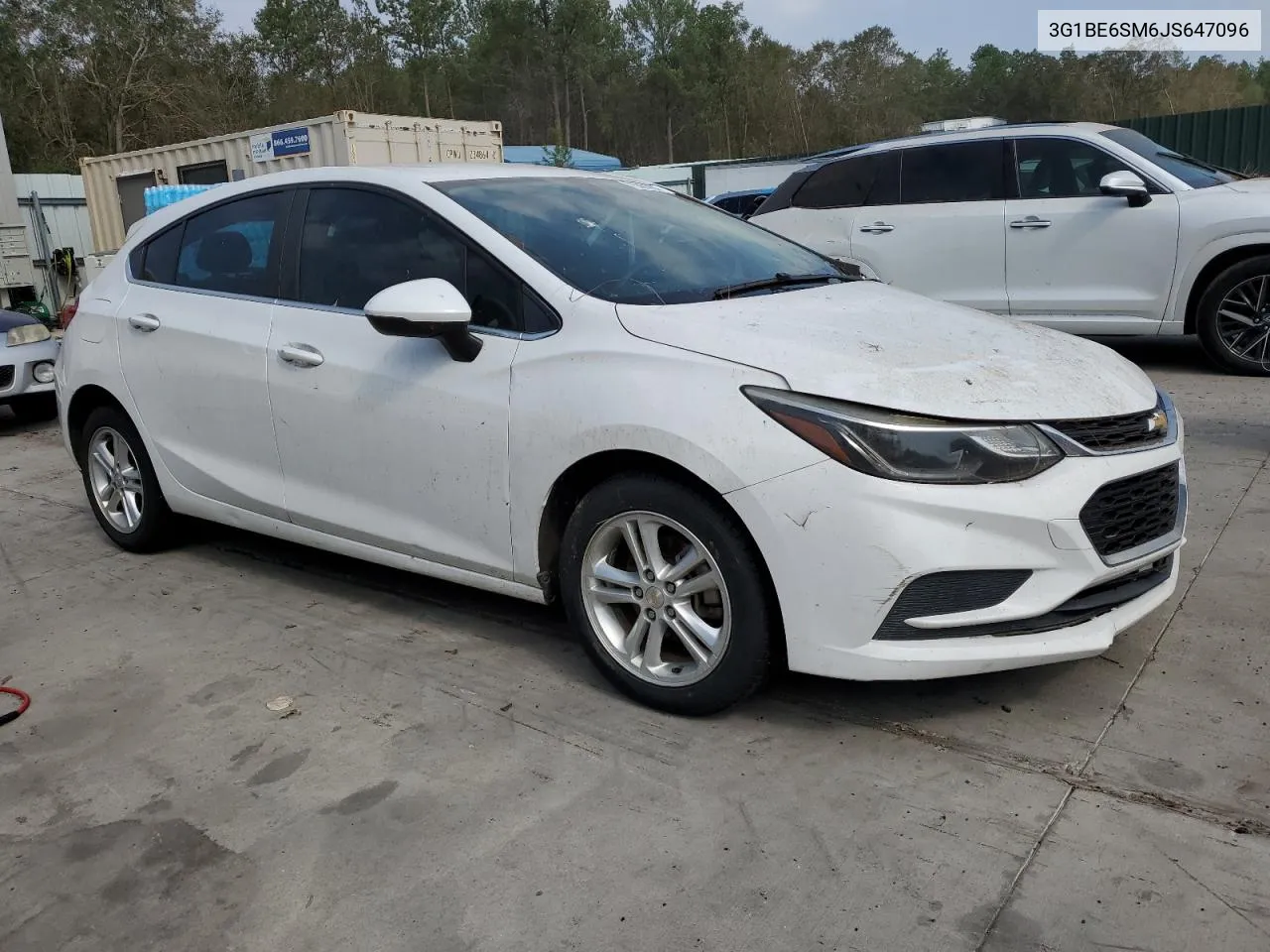 2018 Chevrolet Cruze Lt VIN: 3G1BE6SM6JS647096 Lot: 75021754