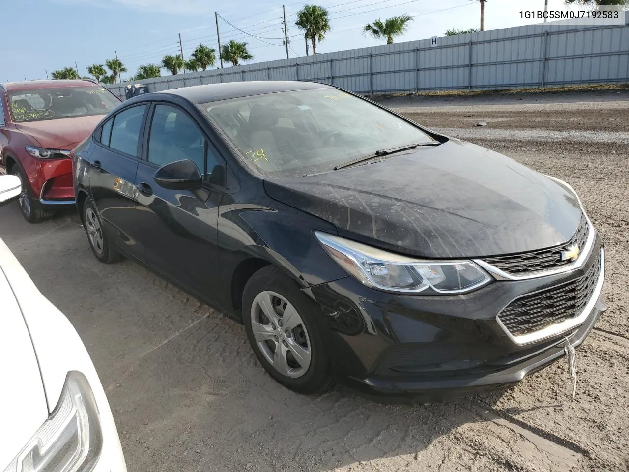 2018 Chevrolet Cruze Ls VIN: 1G1BC5SM0J7192583 Lot: 75053204