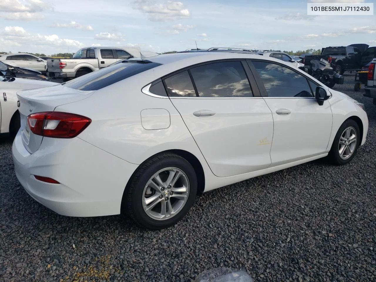 2018 Chevrolet Cruze Lt VIN: 1G1BE5SM1J7112430 Lot: 75105354