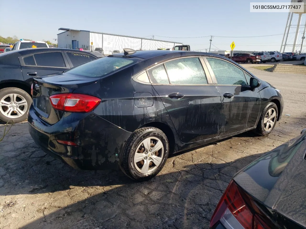 2018 Chevrolet Cruze Ls VIN: 1G1BC5SM2J7177437 Lot: 75269374