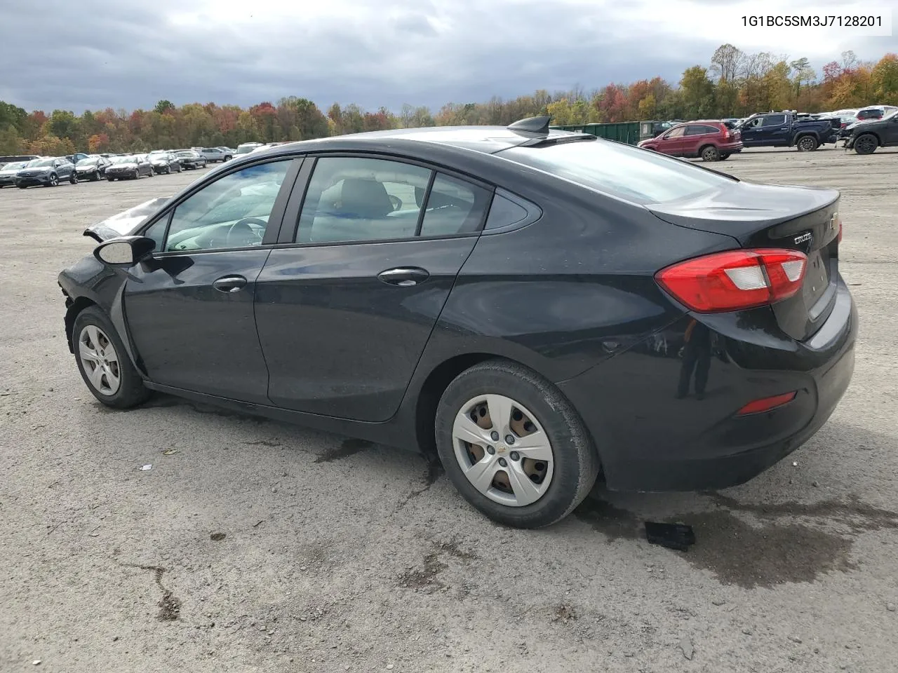 2018 Chevrolet Cruze Ls VIN: 1G1BC5SM3J7128201 Lot: 75406874