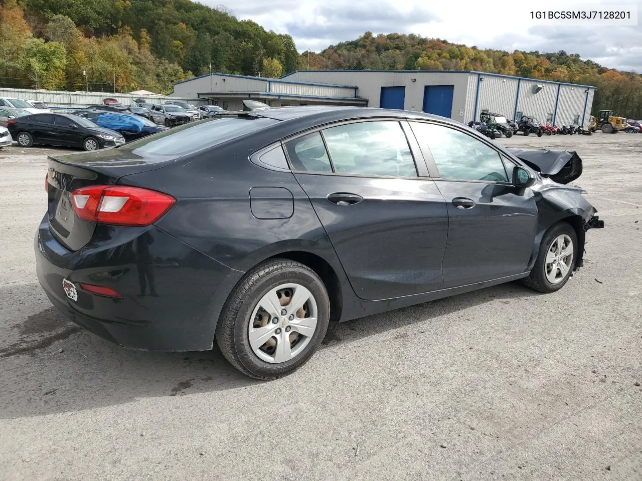 2018 Chevrolet Cruze Ls VIN: 1G1BC5SM3J7128201 Lot: 75406874