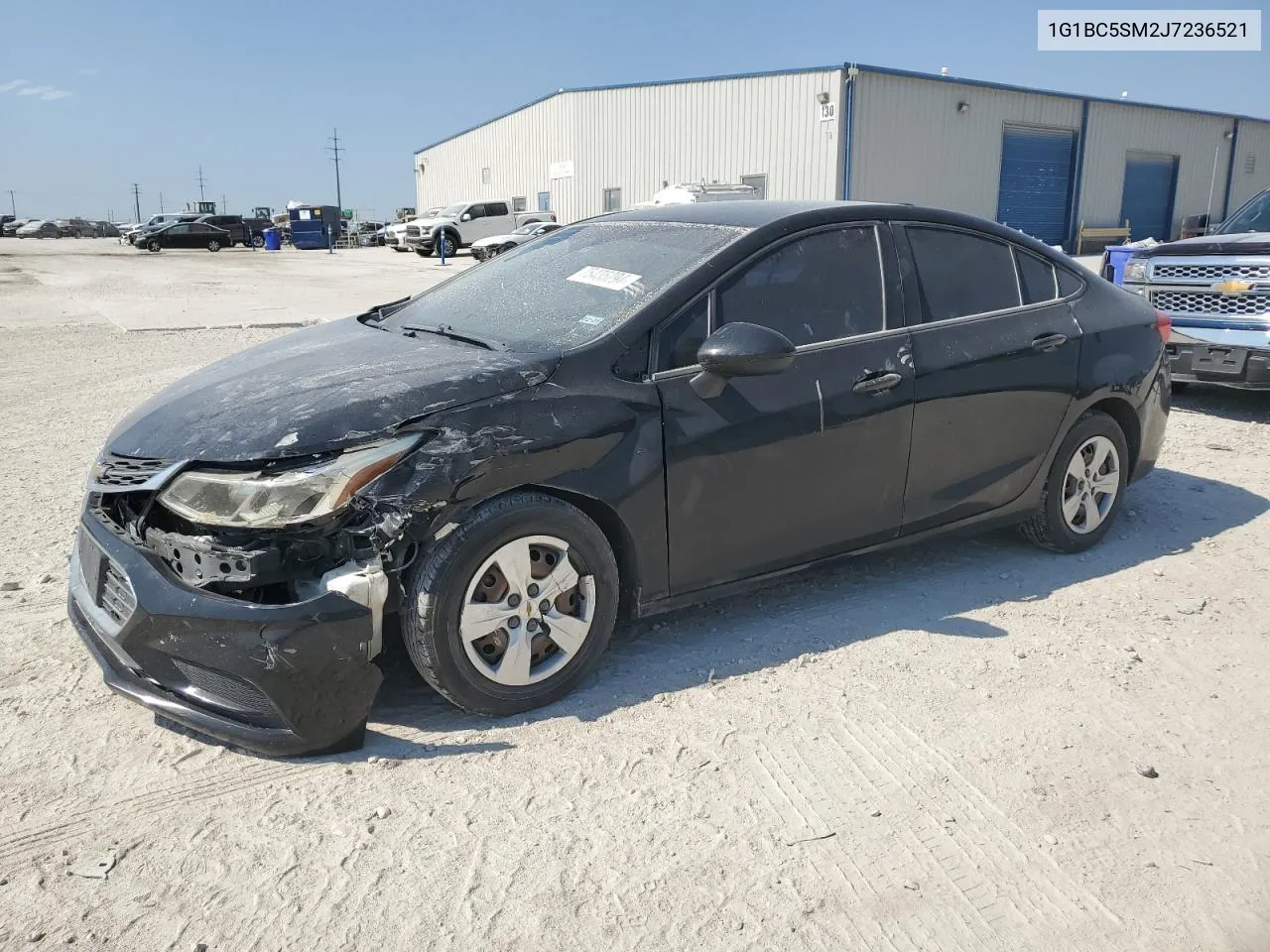 2018 Chevrolet Cruze Ls VIN: 1G1BC5SM2J7236521 Lot: 75435294