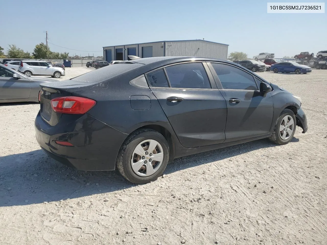 2018 Chevrolet Cruze Ls VIN: 1G1BC5SM2J7236521 Lot: 75435294