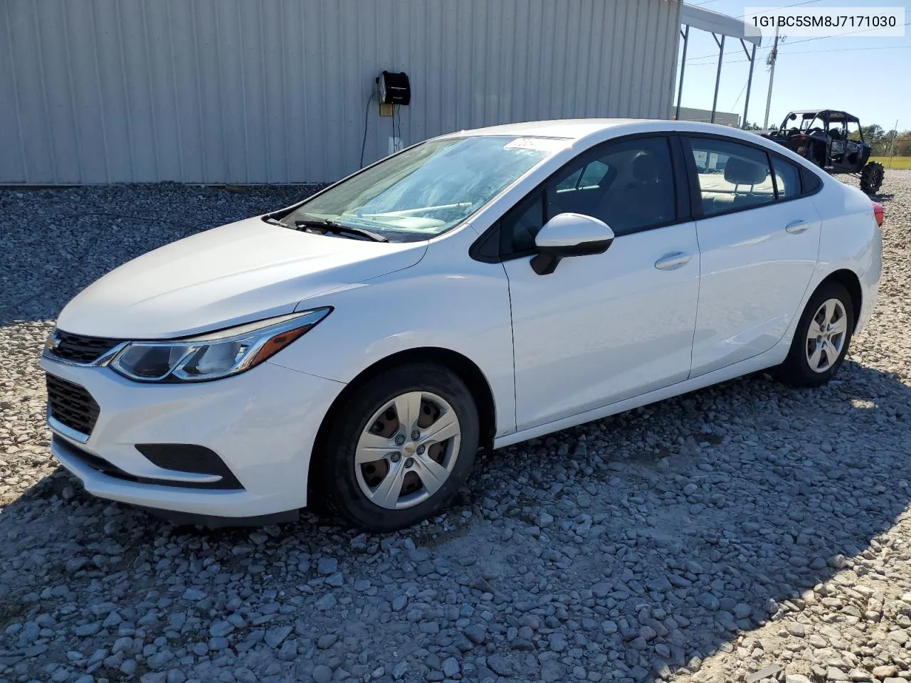 2018 Chevrolet Cruze Ls VIN: 1G1BC5SM8J7171030 Lot: 75546974