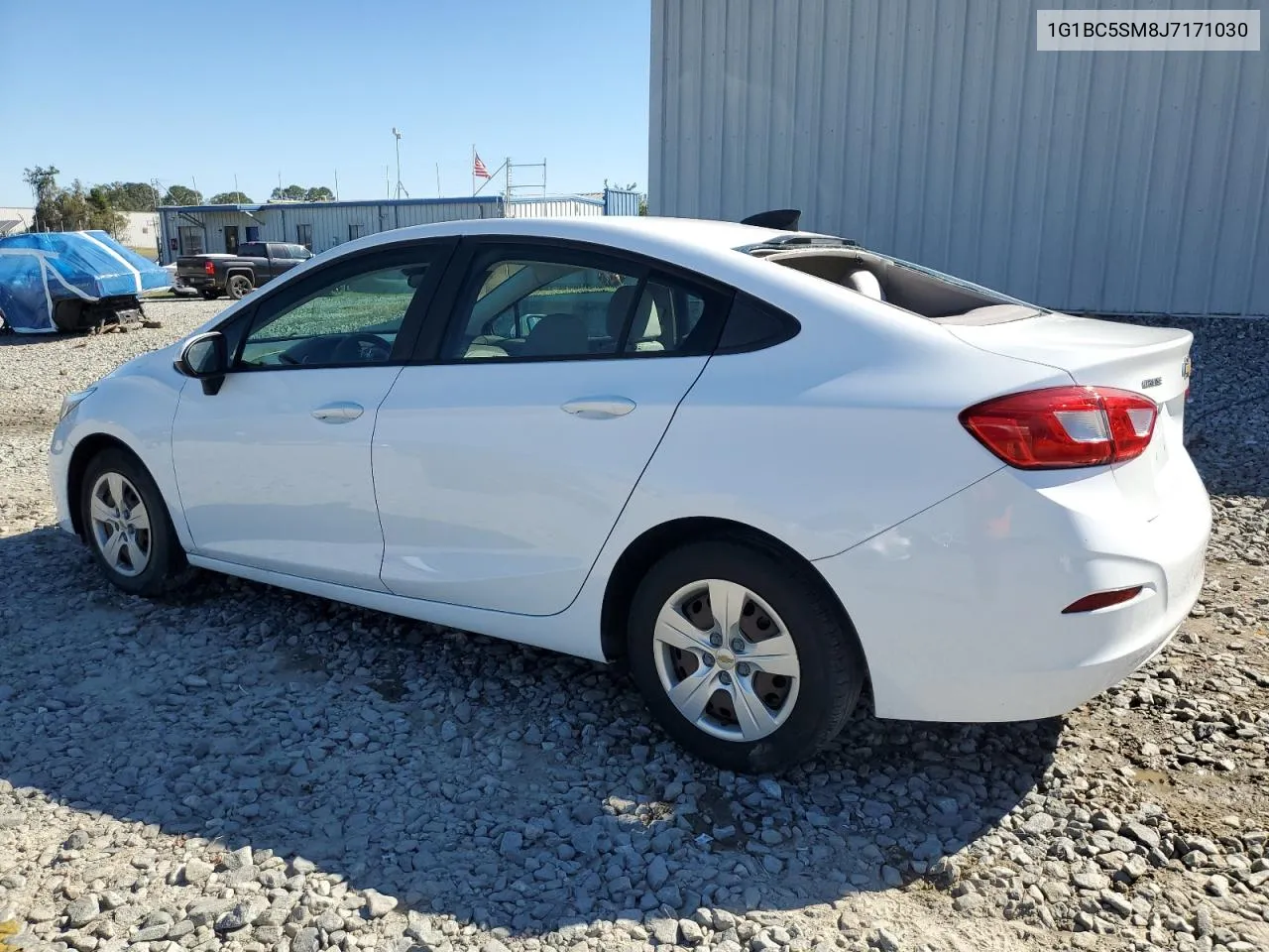 1G1BC5SM8J7171030 2018 Chevrolet Cruze Ls