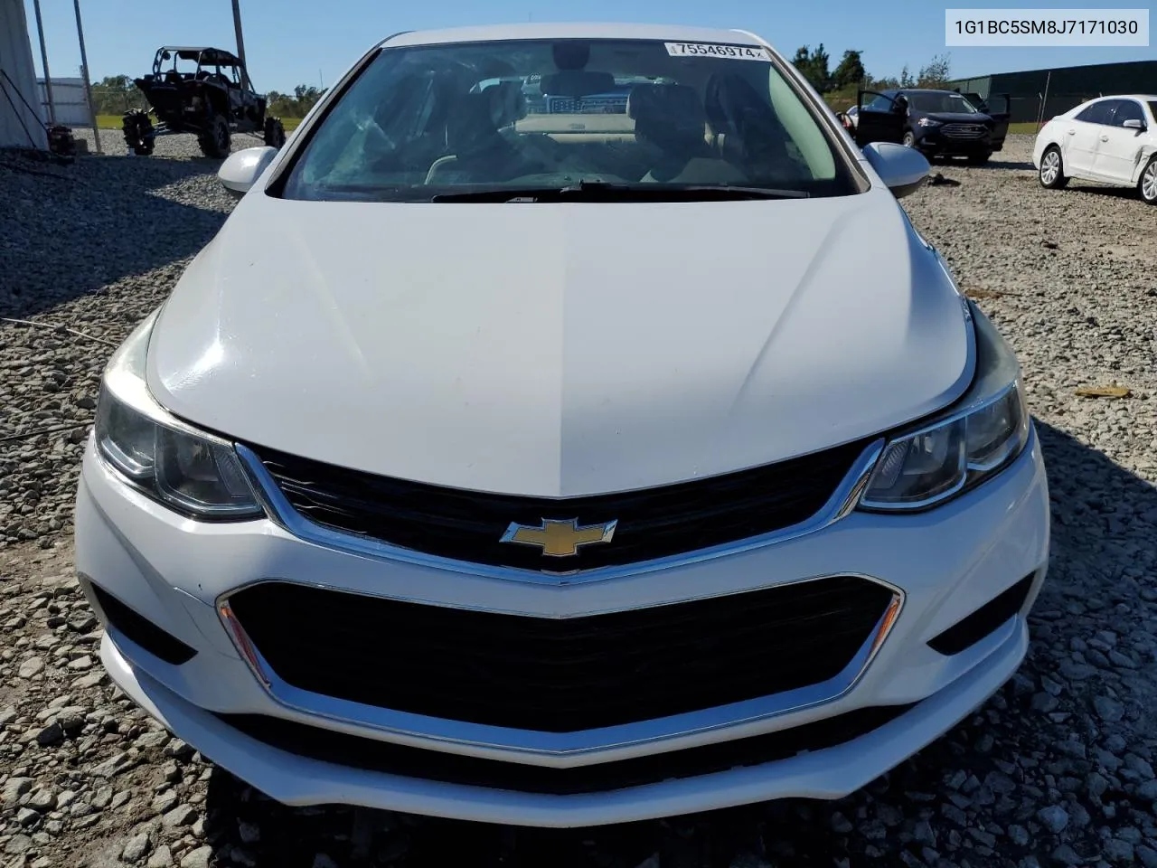 2018 Chevrolet Cruze Ls VIN: 1G1BC5SM8J7171030 Lot: 75546974