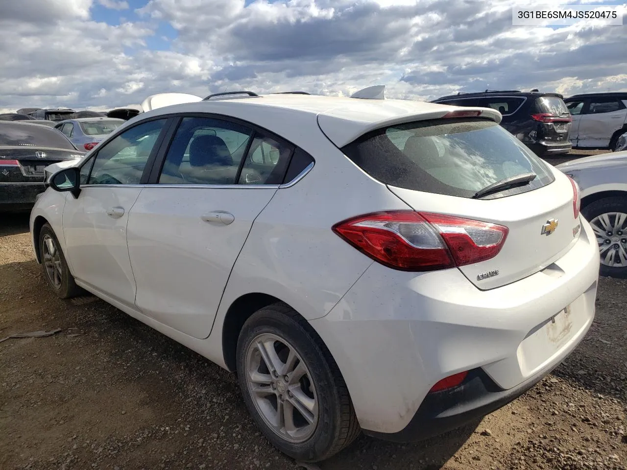 2018 Chevrolet Cruze Lt VIN: 3G1BE6SM4JS520475 Lot: 75554414