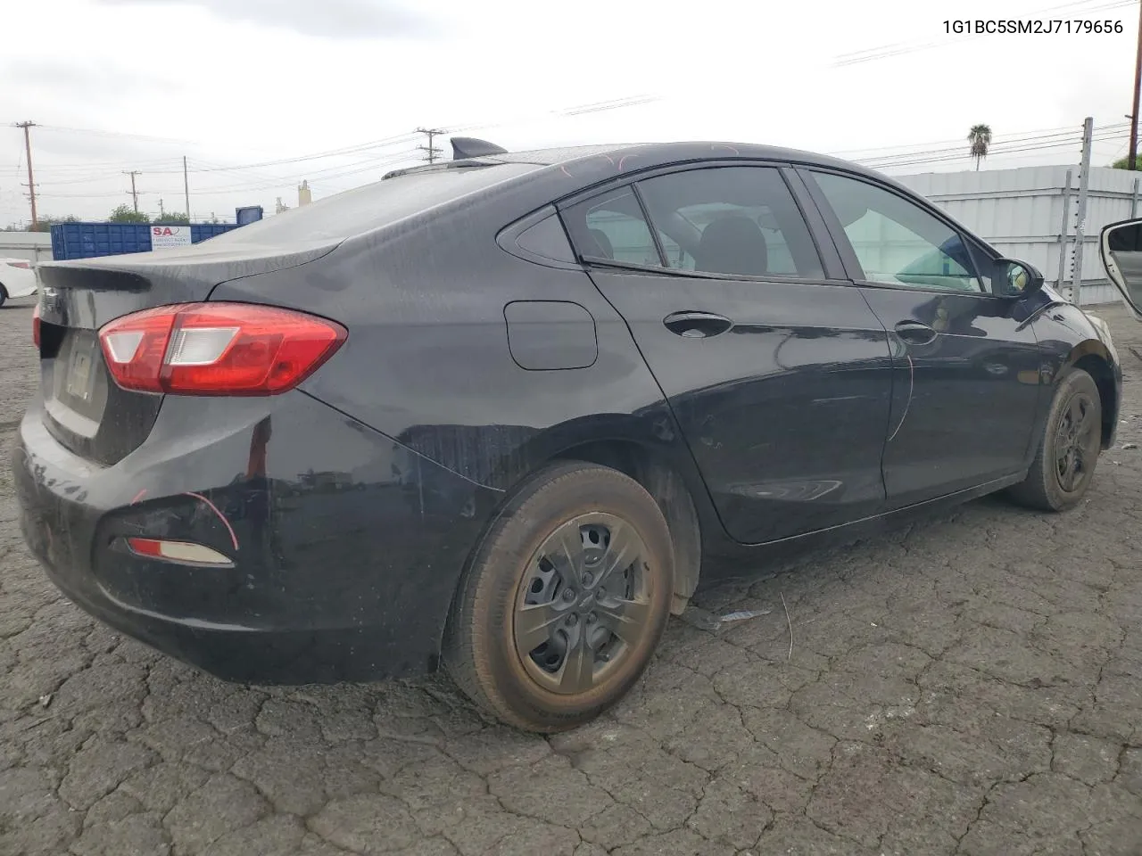 2018 Chevrolet Cruze Ls VIN: 1G1BC5SM2J7179656 Lot: 75570014