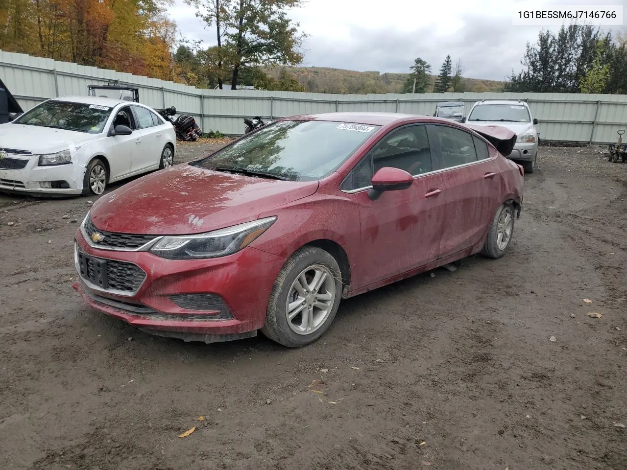 2018 Chevrolet Cruze Lt VIN: 1G1BE5SM6J7146766 Lot: 75708884