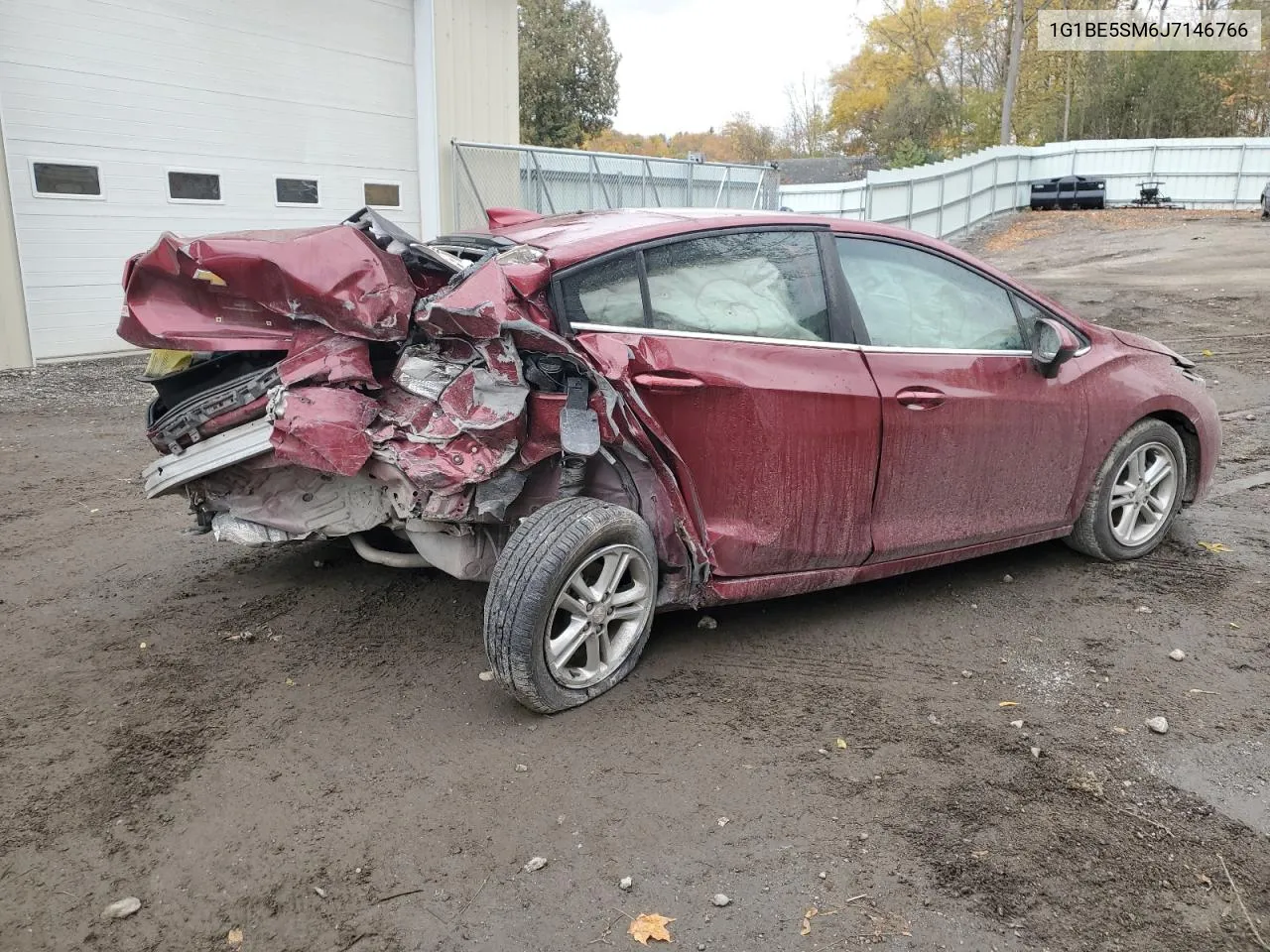 2018 Chevrolet Cruze Lt VIN: 1G1BE5SM6J7146766 Lot: 75708884