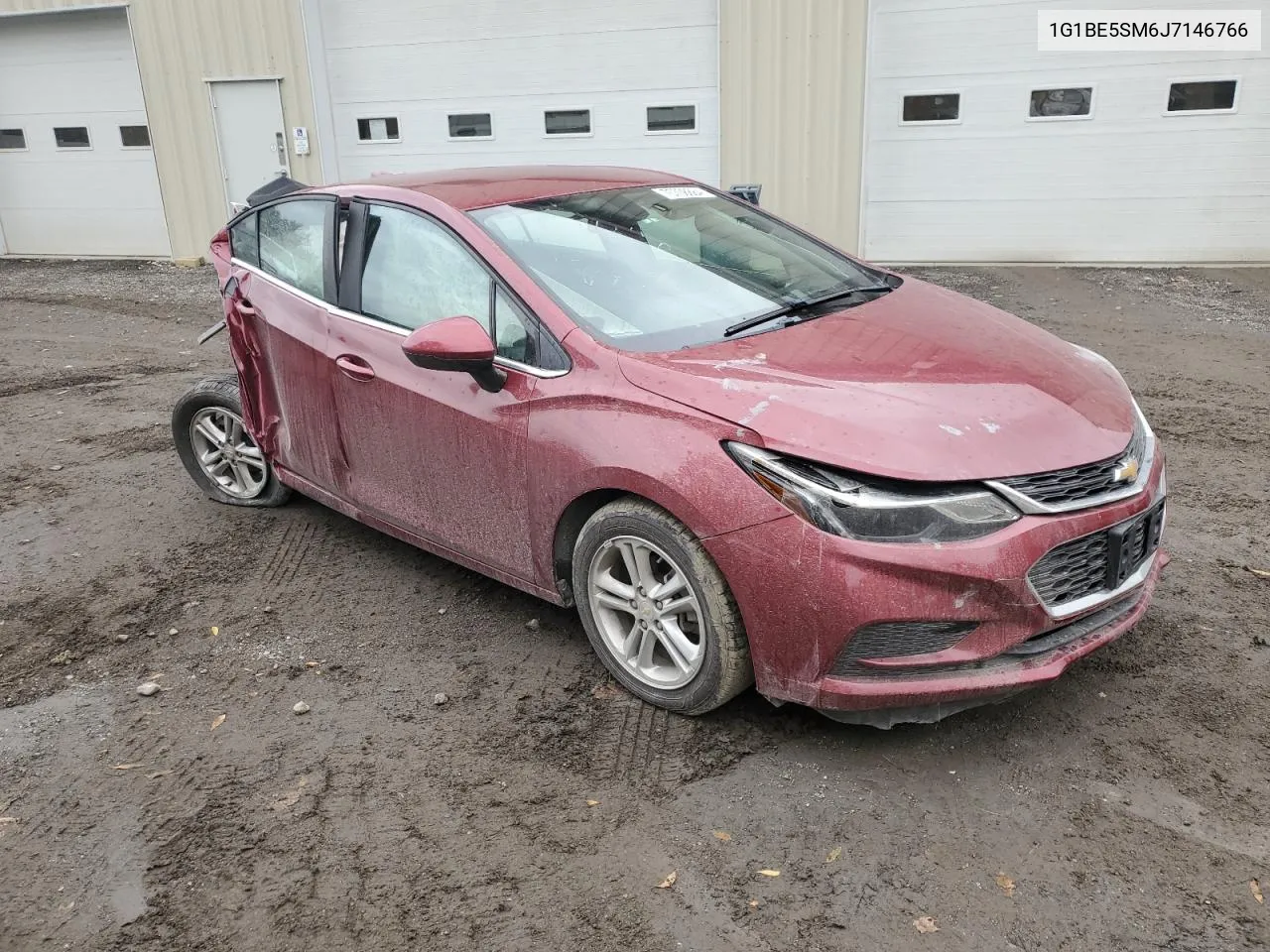 2018 Chevrolet Cruze Lt VIN: 1G1BE5SM6J7146766 Lot: 75708884