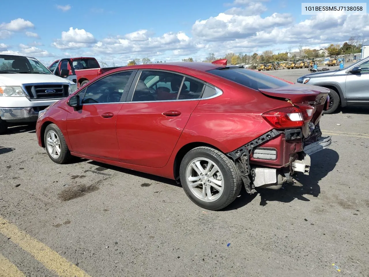 2018 Chevrolet Cruze Lt VIN: 1G1BE5SM5J7138058 Lot: 75709334