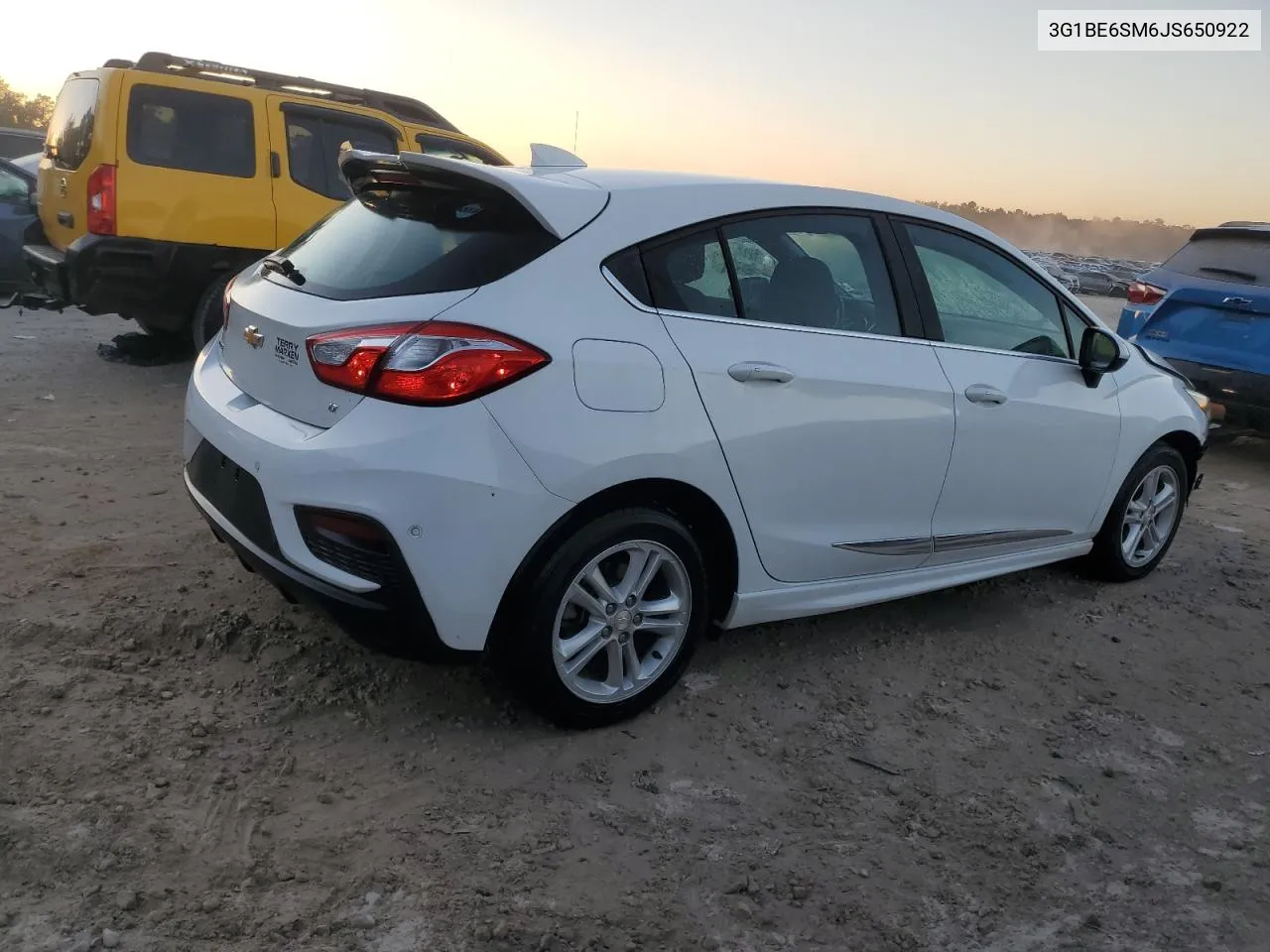 2018 Chevrolet Cruze Lt VIN: 3G1BE6SM6JS650922 Lot: 75754904