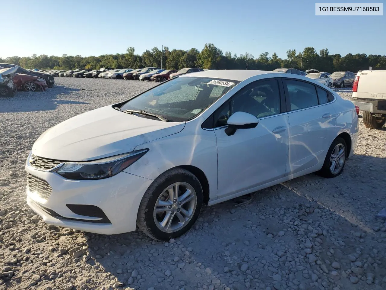 2018 Chevrolet Cruze Lt VIN: 1G1BE5SM9J7168583 Lot: 75860634