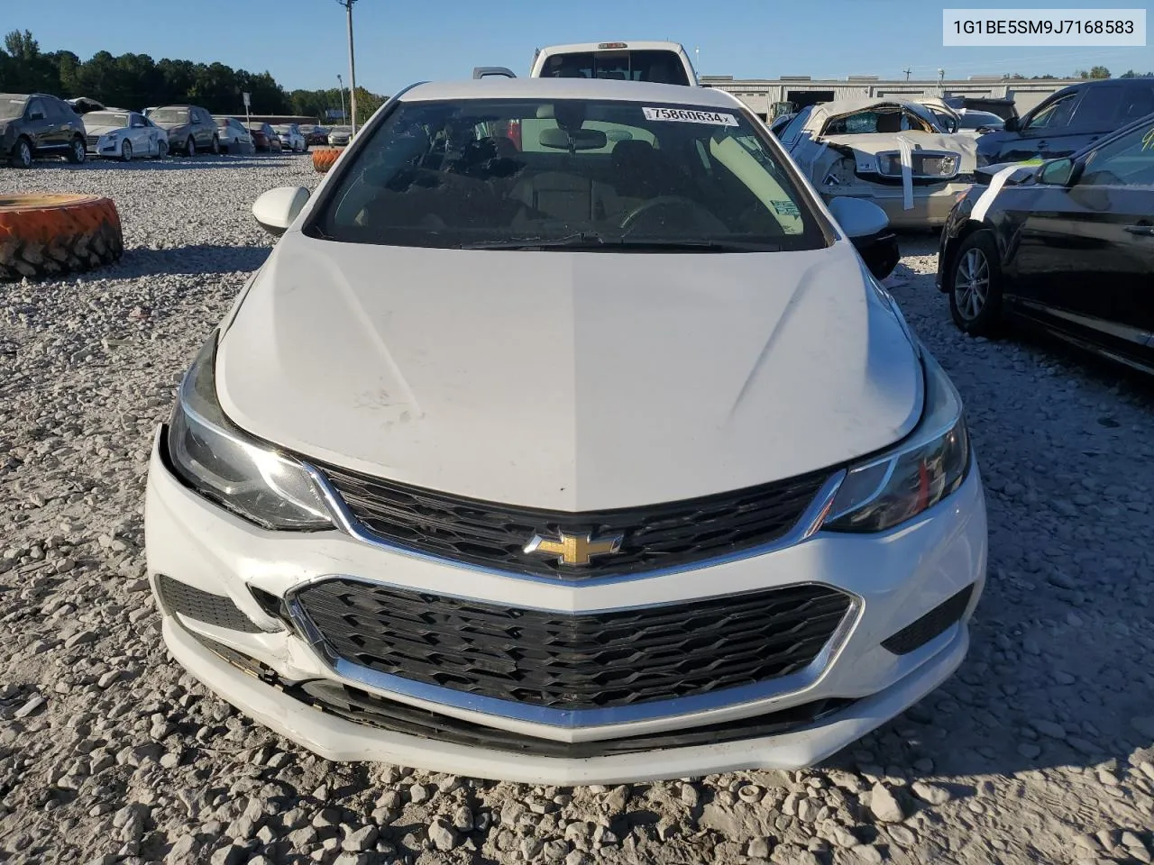 2018 Chevrolet Cruze Lt VIN: 1G1BE5SM9J7168583 Lot: 75860634