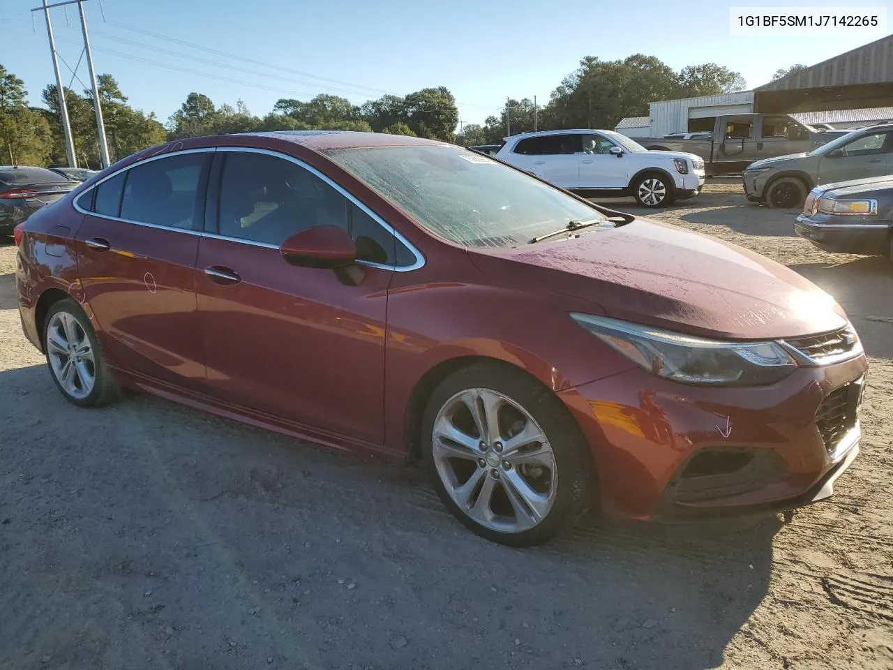 1G1BF5SM1J7142265 2018 Chevrolet Cruze Premier